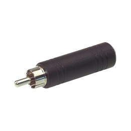 Gewa 191.606, 6,3 mm mono jack plug socket - cinch