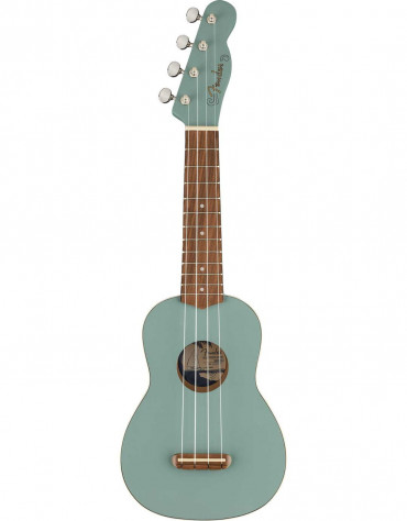 Fender FSR Venice Soprano Ukulele, Walnut Fingerboard, Sonic Grey
