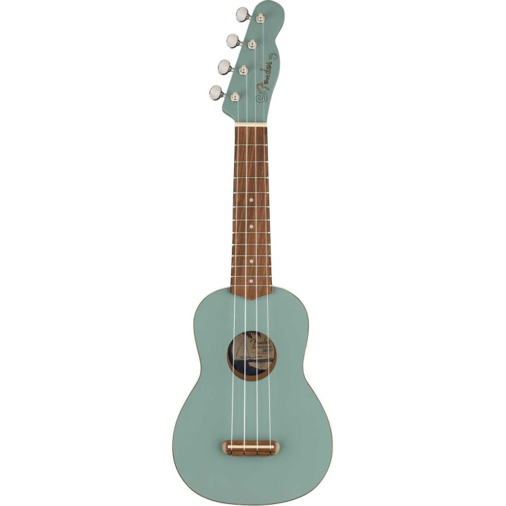 Fender FSR Venice Soprano Ukulele, Walnut Fingerboard, Sonic Grey