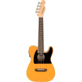Fender Fullerton Tele® Uke, Concert, Walnut Fingerboard, Butterscotch Blonde