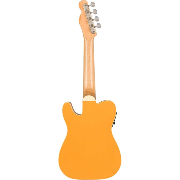 Fender Fullerton Tele® Uke, Concert, Walnut Fingerboard, Butterscotch Blonde