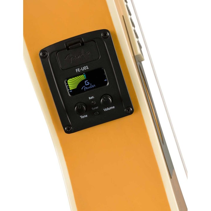 Fender Fullerton Tele® Uke, Concert, Walnut Fingerboard, Butterscotch Blonde