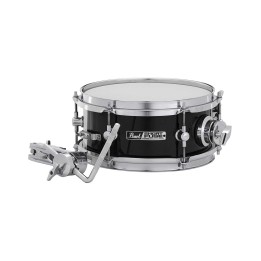 Pearl SFS10/C750, Short Fuse 10" x 4.5" Snare Drum w/Mount and Clamp, Jet Black