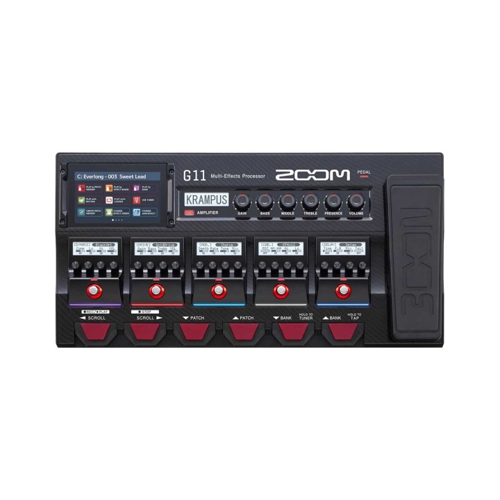 Zoom G11, Multi-Effects Processor for Guitarists