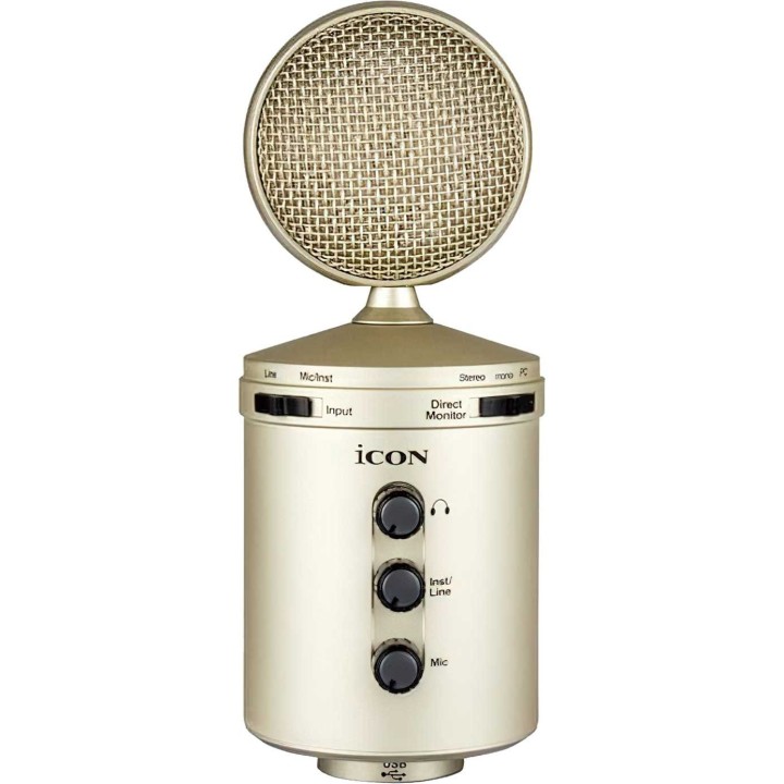 i-Con U24 USB Recording Condenser Microphone