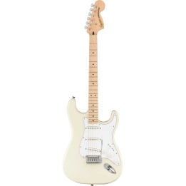 Squier Affinity Series™ Stratocaster®, Maple Fingerboard, Olympic White