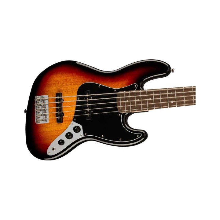 Squier Affinity Series™ Jazz Bass® V, Indian Laurel Fingerboard, 3-Color Sunburst