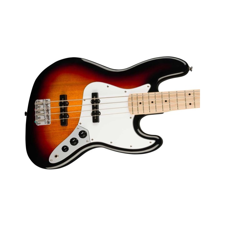 Squier Affinity Series™ Jazz Bass®, Maple Fingerboard, 3-Color Sunburst