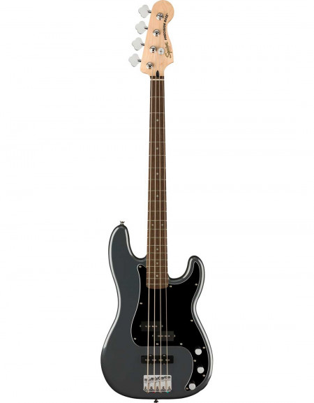 Squier Affinity Series™ Precision Bass® PJ, Indian Laurel Fingerboard, Charcoal Frost Metallic
