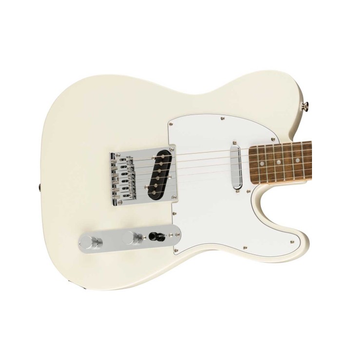 Squier Affinity Series™ Telecaster®, Indian Laurel Fingerboard, Olympic White