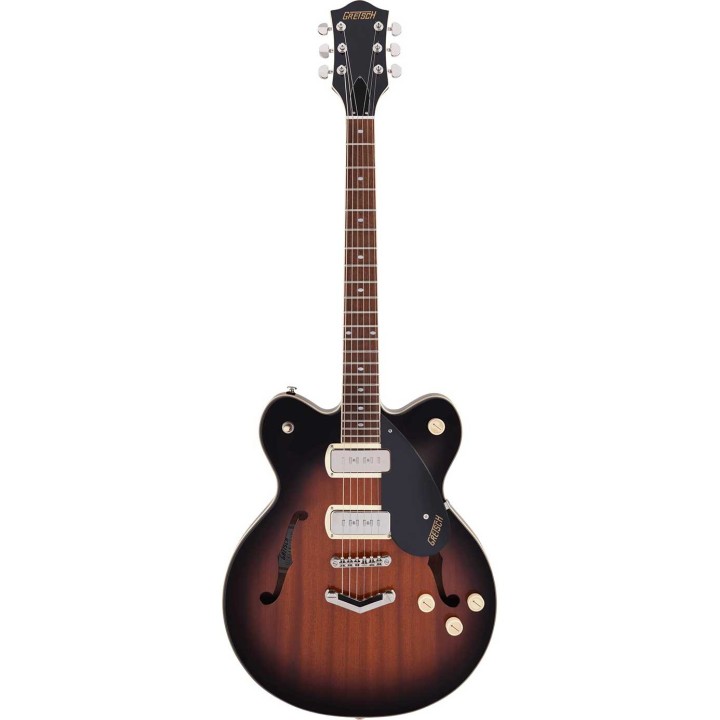 Gretsch G2622-P90 Streamliner™ Center Block Double-Cut P90 with V-Stoptail, Laurel Fingerboard, Havana Burst