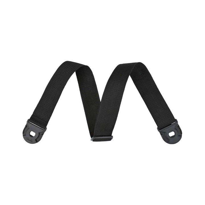 Fender Quickgrip Secure Straps, Black Polypro