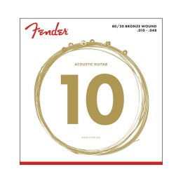 Fender 70XL 80/20 Bronze Wound .010-.048