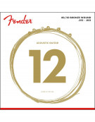 Fender 70L 80/20 Bronze Wound .012-.052