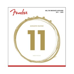 Fender 70CL 80/20 Bronze Wound .011-.052