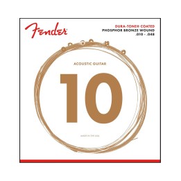 Fender 860XL Dura-Tone® Coated Phosphor Bronze .010-.048