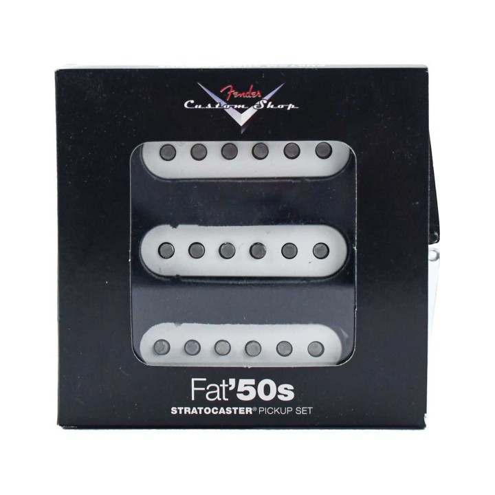 Fender Custom Shop Fat '50s Stratocaster® Pickups, (3)