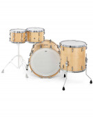 Pearl Masters Maple Gum MMG924XSP/C186, 4-Piece Shell Set, Hand Rubbed Natural Maple