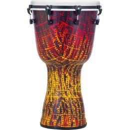 Pearl PBJV-14/697, 14" Top Tuned Djembes, Tribal Fire