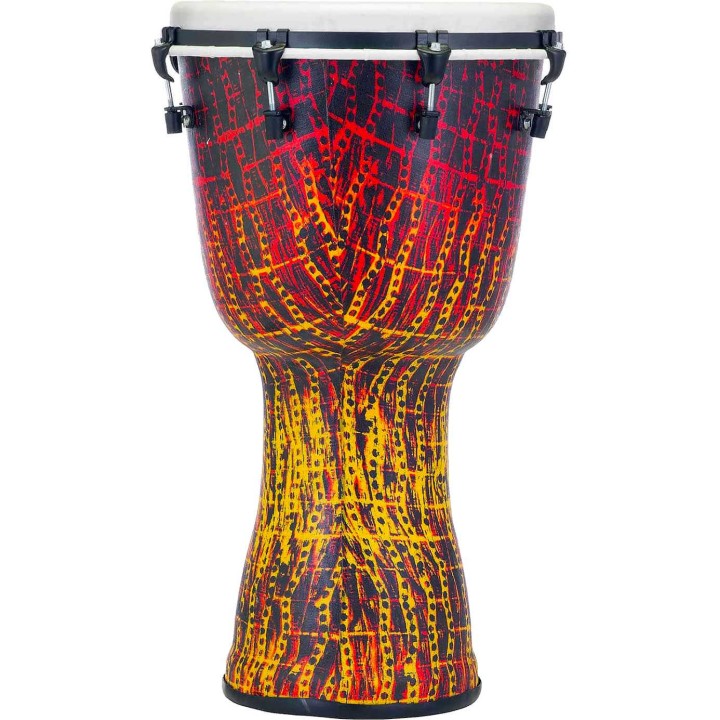 Pearl PBJV-14/697, 14" Top Tuned Djembes, Tribal Fire