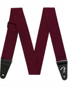 Fender Modern Tweed Strap, Black and Red