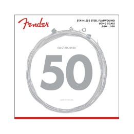 Fender Stainless 9050ML Flatwound Bass Strings (.050-.100)