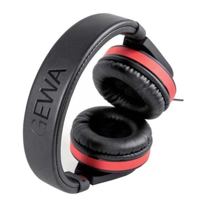 Gewa 170.955 Headphones HP Six, Black / Red