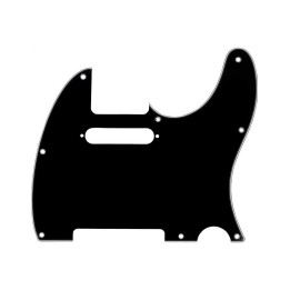 Fender 8-Hole Mount Multi-Ply Telecaster® Pickguard, Black