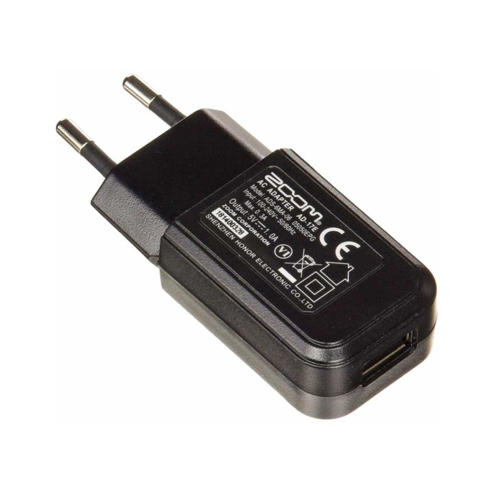 Zoom AD-17, AC Adapter for H1 MB, H2n, H5, H6, R8, Q4n, Q8