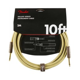 Fender 10ft Deluxe Series Tweed Instrument Cable, Tweed