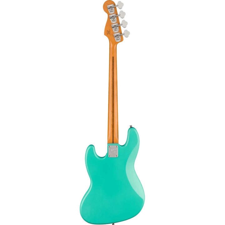 Squier 40th Anniversary Jazz Bass®, Vintage Edition, Maple Fingerboard, Satin Sea Foam Green