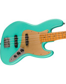 Squier 40th Anniversary Jazz Bass®, Vintage Edition, Maple Fingerboard, Satin Sea Foam Green