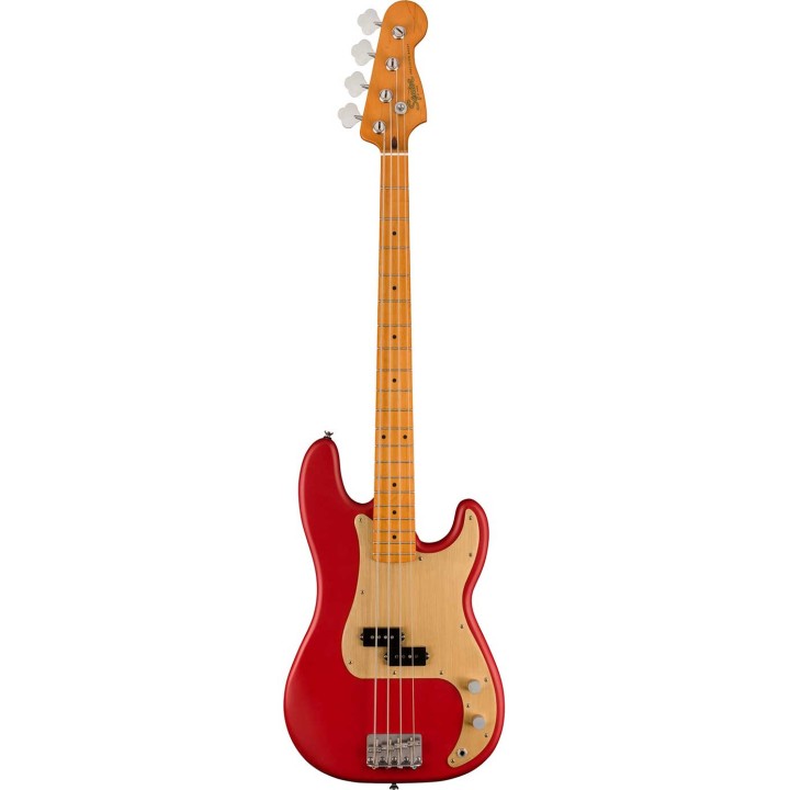 Squier 40th Anniversary Precision Bass®, Vintage Edition, Maple Fingerboard, Satin Dakota Red