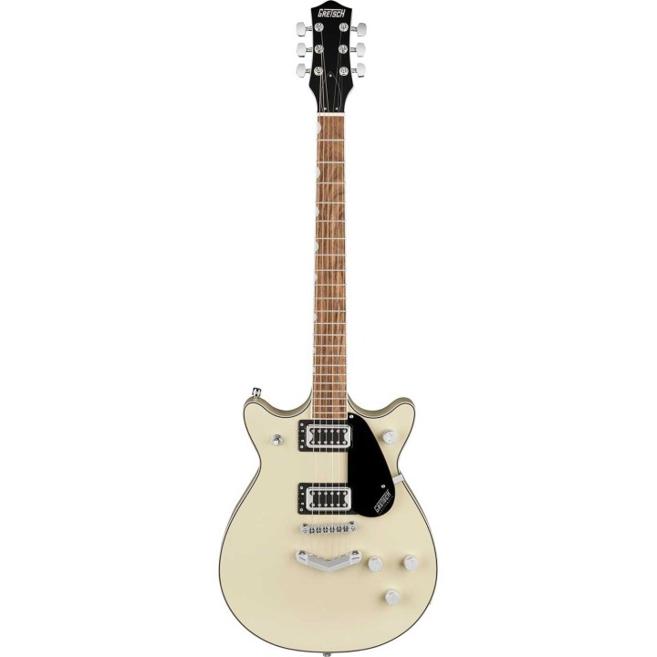 Gretsch G5222 Electromatic® Double Jet™ BT with V-Stoptail, Laurel Fingerboard, Vintage White