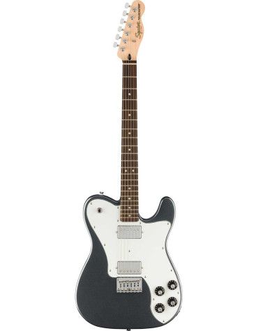 Squier Affinity Series™ Telecaster® Deluxe, Indian Laurel Fingerboard, Charcoal Frost Metallic