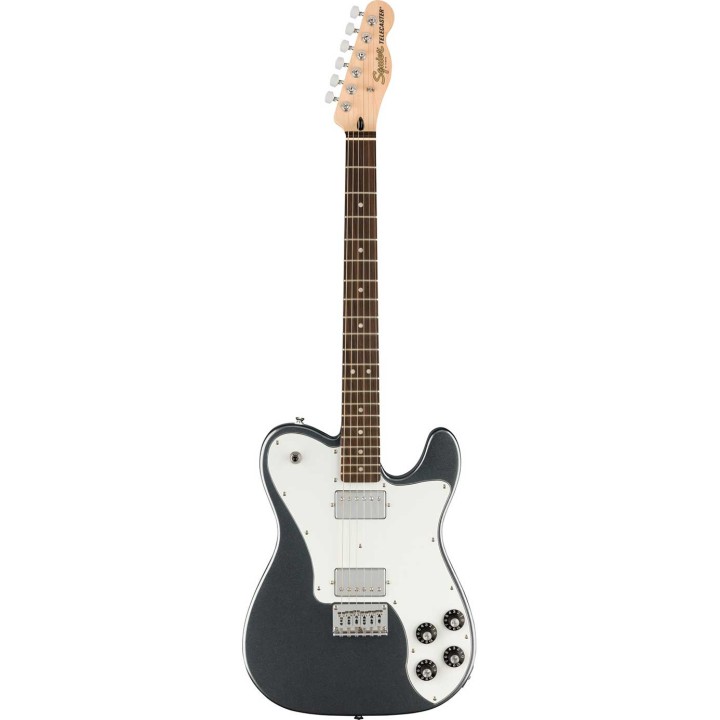 Squier Affinity Series™ Telecaster® Deluxe, Indian Laurel Fingerboard, Charcoal Frost Metallic