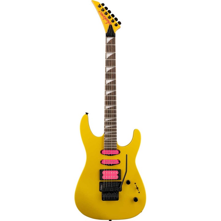 Jackson X Series Dinky® DK3XR HSS, Laurel Fingerboard, Caution Yellow
