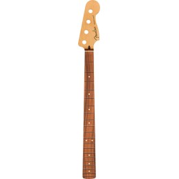 Fender Player Series Precision Bass® Neck, 20 Medium Jumbo Frets, 9.5" Radius, Pau Ferro Fingerboard, Natural