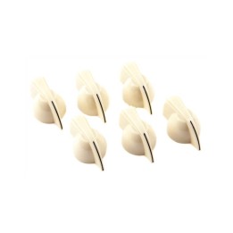 Fender Chicken Head Amplifier Knobs (6) Cream