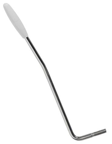 Squier tremolo arm for Standard Series, chrome with white tip