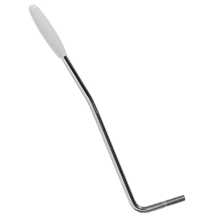 Squier tremolo arm for Standard Series, chrome with white tip
