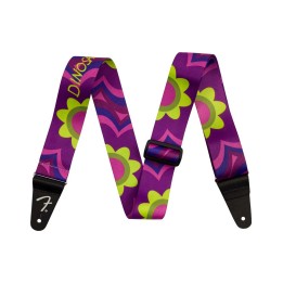 Fender J Mascis Magenta Flower Strap