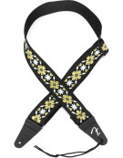 Fender Pasadena Woven Strap, Yellow Clover