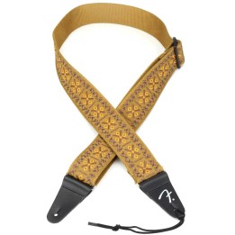 Fender Pasadena Woven Strap, Lattice Tan