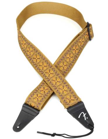 Fender Pasadena Woven Strap, Lattice Tan