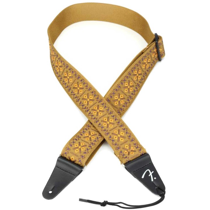 Fender Pasadena Woven Strap, Lattice Tan