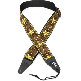 Fender Pasadena Woven Strap, Yellow Wallflower