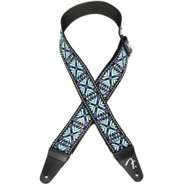 Fender Pasadena Woven Strap, Blue Snowflake