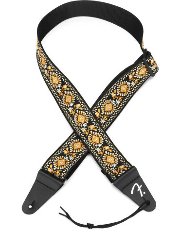 Fender Pasadena Woven Strap, Yellow Lotus