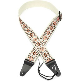 Fender Pasadena Woven Strap, Lattice Orange
